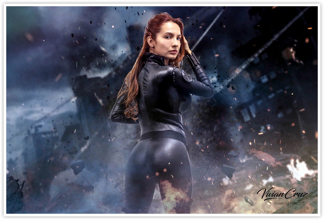 Vivian Cruz as Black Widow Sexy Ass