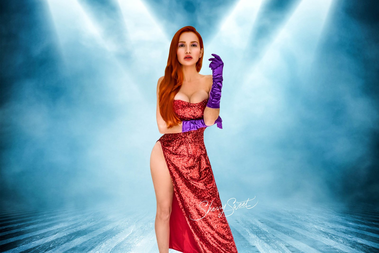 Sherry Sweet as Jessica Rabbit